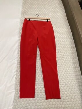 Veronica Beard Vibrant Red Trousers